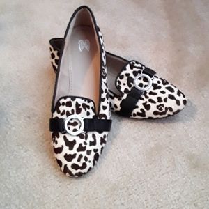 Victoria's Secret Cow Print Flats sz 7.5